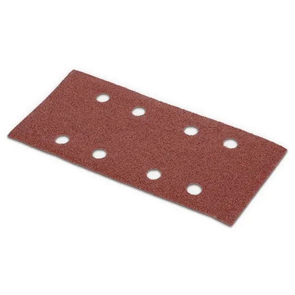 Beperkte voorraad | Kreator schuurpapier rechthoekig 90x185mm k40 klittenbandsysteem set van 5 stuks