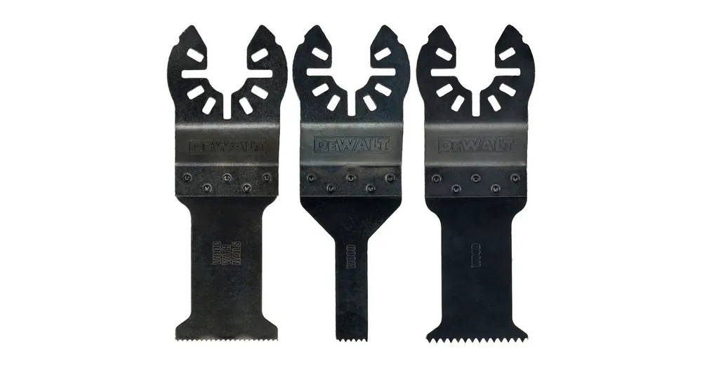 DEWALT 3-delig Multi Tool Set DT20713 zaagbladenset | Actie loopt bijna af