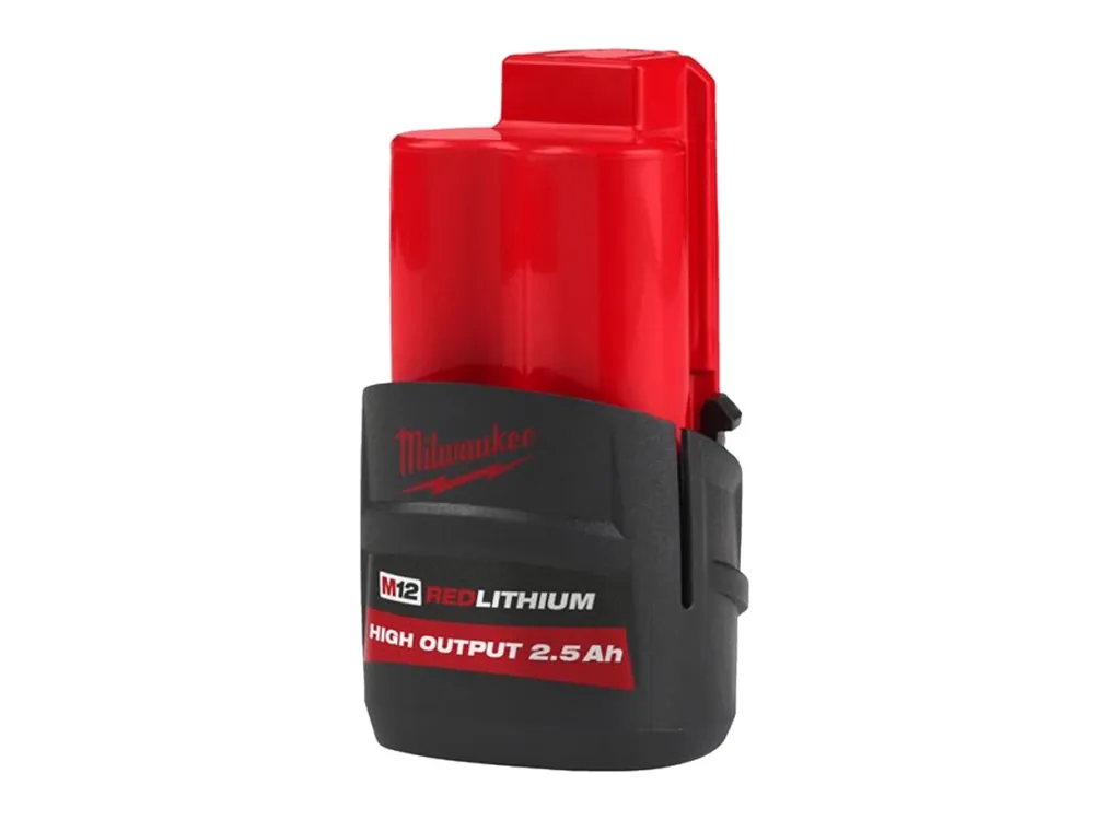 Milwaukee M12 HB2.5 12V Li-Ion accu - 2,5Ah - Op = op