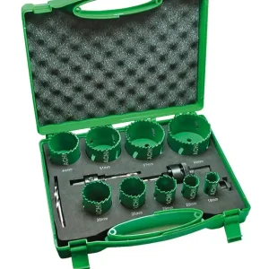 HiKOKI 752173 9 delige Monteur Gatzagenset in cassette - BI-Metaal - Direct leverbaar