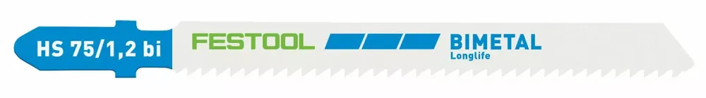 Zeer goed beoordeeld - Festool 204270 Decoupeerzaagblad HS 75/1,2 BI/5 (5st) - Bi-metal