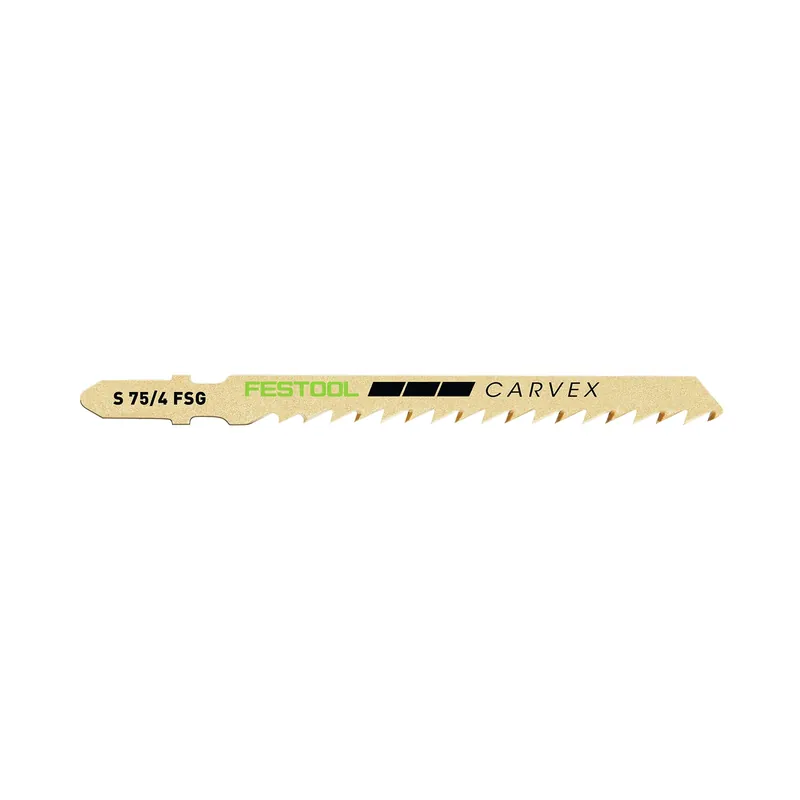 Extra voordeel - Festool 204316 S 75/4 FSG/5 Decoupeerzaagblad - Hout - 75mm (5st)
