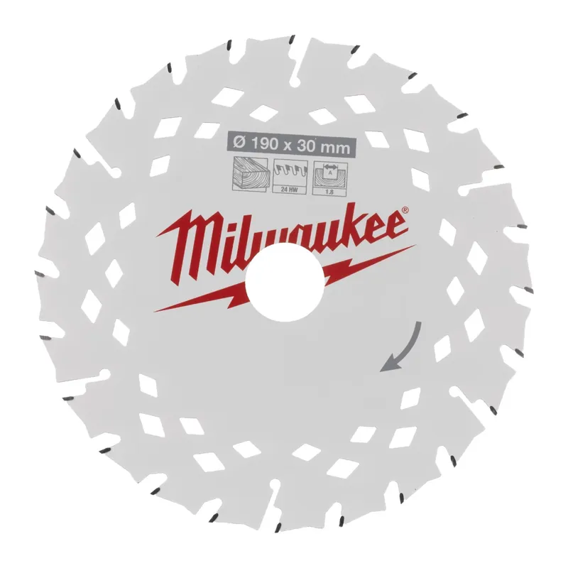 Online kopen | Milwaukee 4932498976 Cirkelzaagblad 190 x 30 x 24T
