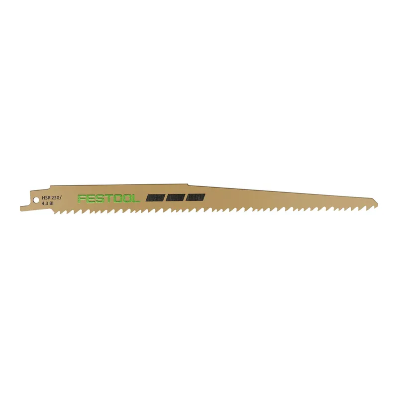 Veel gekozen | Festool HSR 230/4,3 BI/5 Reciprozaagblad (5st)