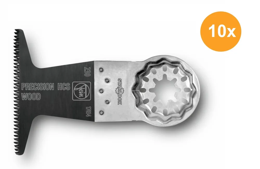 Fein 63502230240 E-Cut Precision zaagblad (10st) - HCS - 65 x 50mm | Koop vandaag