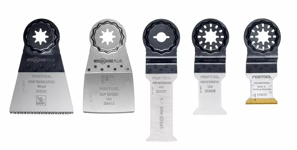 Direct kopen - Festool 578098 5-delige Multitool zaagbladset OSC-SORT/5