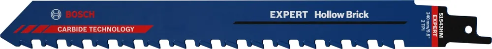Actie - Bosch EXPERT S1543HM reciprozaagblad - 190mm - hollow brick (10st)