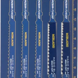 Verlaagde prijs - Multizaag MZBIM-T345XF Decoupeerzaagblad Staal - 5 stuks