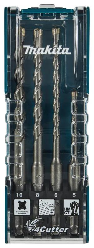 Makita E-14249 4-delige SDS-plus betonborenset - Direct van de fabrikant
