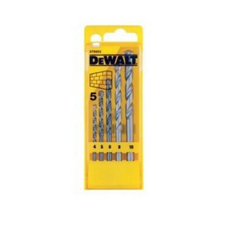 DeWALT DT6952-QZ 5 delige steenboorset in cassette - Direct kopen