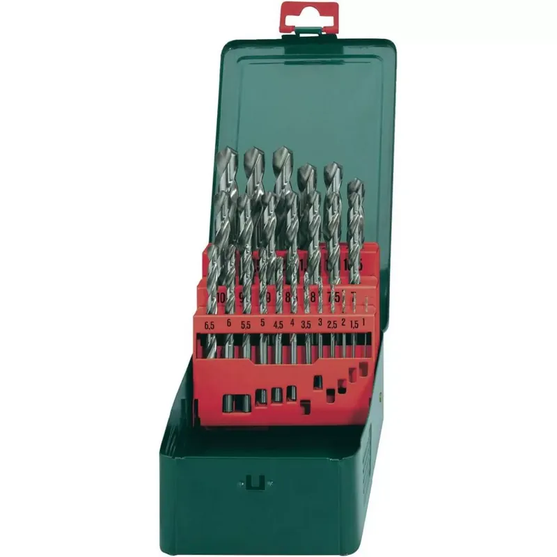 Metabo 627154000 25 delige metaalborenset in cassette | Hoog gewaardeerd