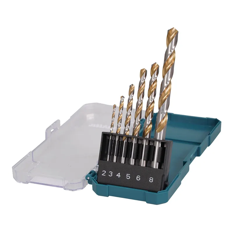 Fabrieksprijs | Makita D-77241 6-delige HSS metaalborenset - 2-8 mm