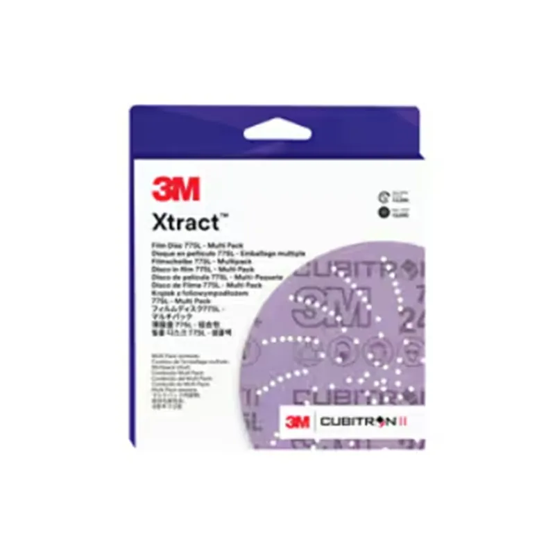 3M Xtract Cubitron II Schuurschijvenset 775L Multihole Multi-Grade - 150mm - K80-K220 - 15st - Nog maar een paar beschikbaar