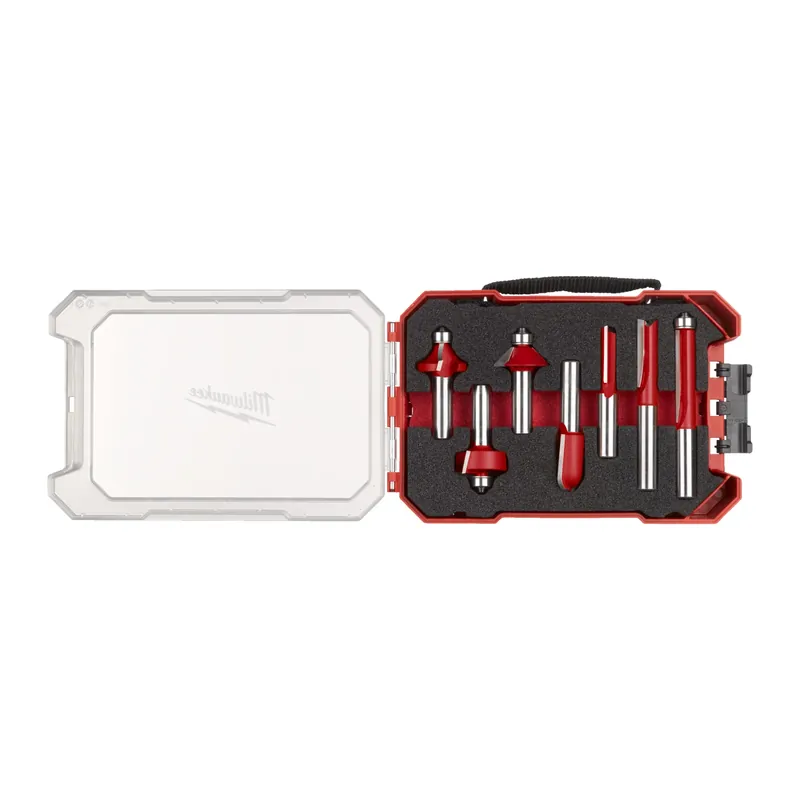 Milwaukee 4932501054 Carbide Bovenfrees Set - 12mm schacht - Slechts tijdelijk
