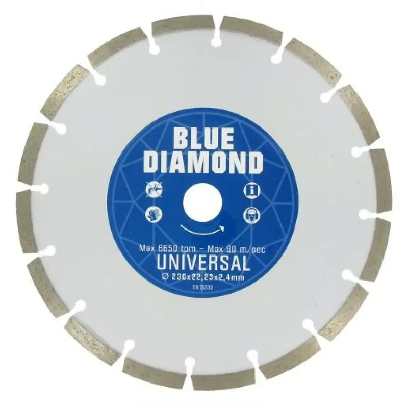 Carat CEBD125310 Diamantzaagblad voor droogzagen - 125 x 22,23mm - Universeel | Premium