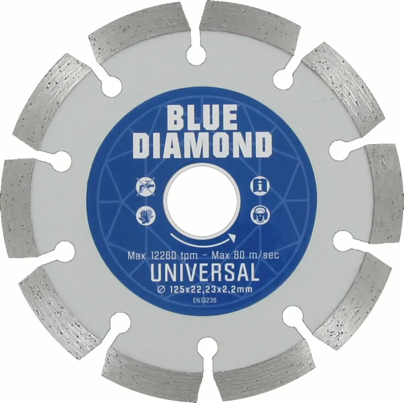 Carat CEBD150910 Diamantzaagblad voor droogzagen - 150 x 22,23mm - Universeel - Nieuw in het assortiment