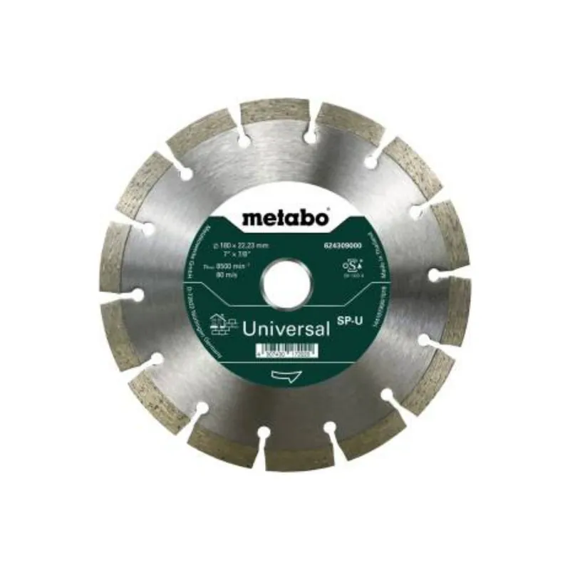 Deal | Metabo 624309000 Diamantschijf - 180 x 22,23mm