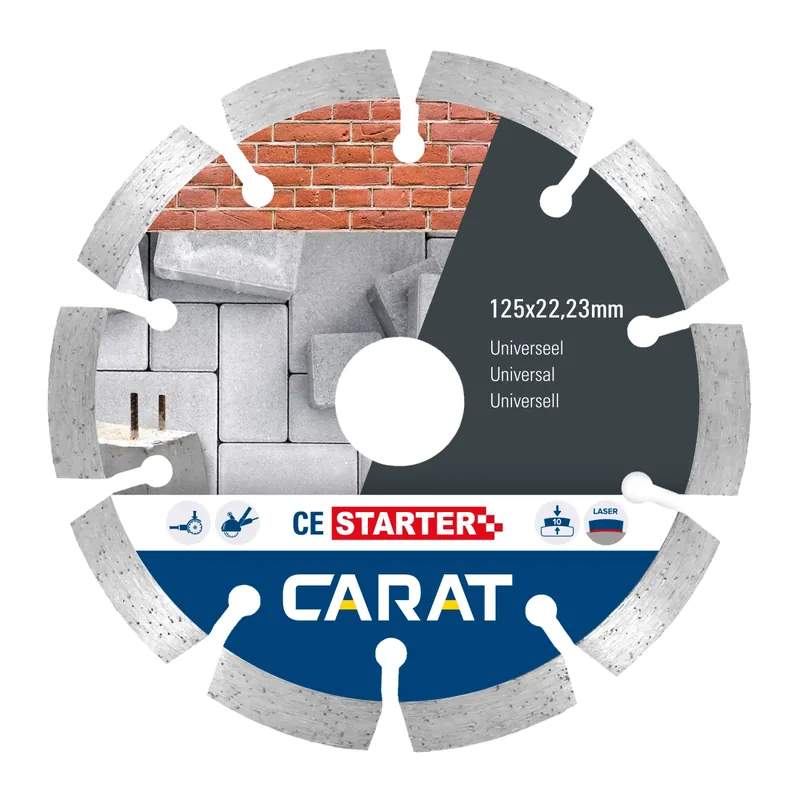 Carat CES1403000 Diamantzaagblad - Universeel - 140x22,23mm | Uitverkoop