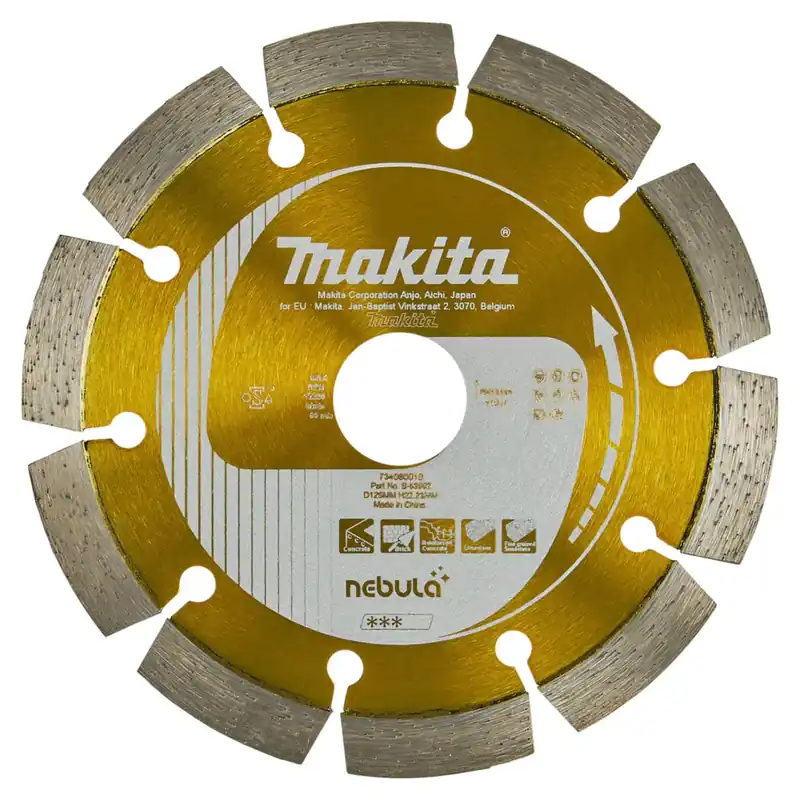 Zolang de voorraad strekt - Makita B-53992 Diamantschijf - 125 x 22,23mm - Universeel