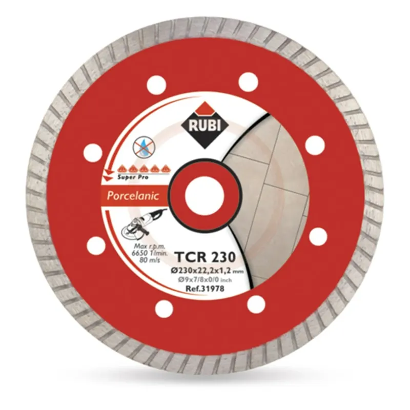 Favoriet van klanten | Rubi 31973 Diamantzaagblad voor droogzagen - 125 x 22,2mm - Tegels