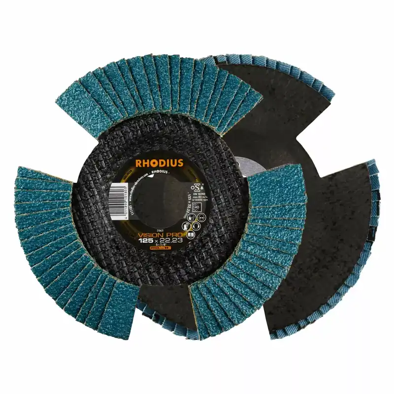 Bestseller | Rhodius 210631 Vision Pro PROline ll Lamellenslijpschijf 125x22,23 (10 st) K40