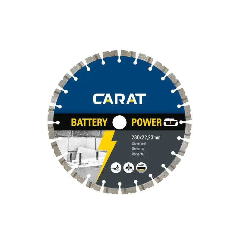 Carat CBP2303000 Diamantzaagblad voor droogzagen - 230 x 22,23mm - Universeel - Actie