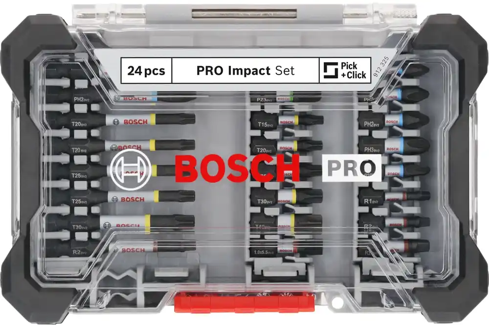 Bosch 2608521U75 24-delige PRO Impact Schroefbitset - Topkwaliteit