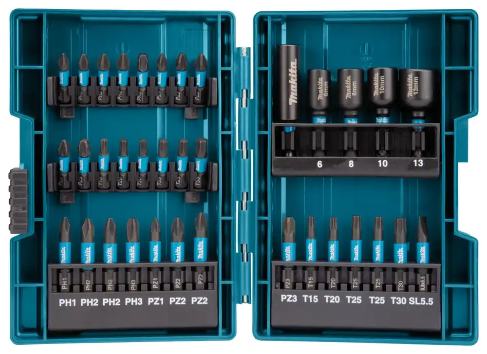 Nieuw - Makita B-66880 35-delige Slagschroefbitset in cassette