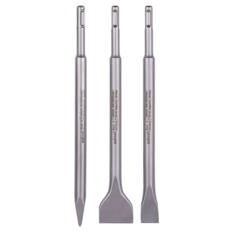 Koop vandaag - Wolfcraft 7914000 3-delige SDS-plus beitelset
