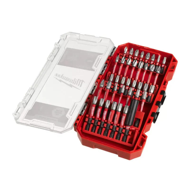 Aanbieding - Milwaukee 4932492009 38-delige SHOCKWAVE Impact Duty bitset in cassette