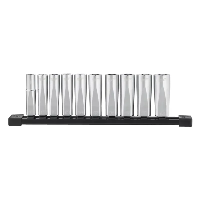 Milwaukee 4932492509 10-delige Bitset 3/8" FOUR FLAT lang - Pak je kans