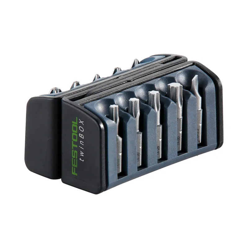Beperkte voorraad - Festool BOX BB-MIX 10-delige bitset - PH/PZ/SZ/TX