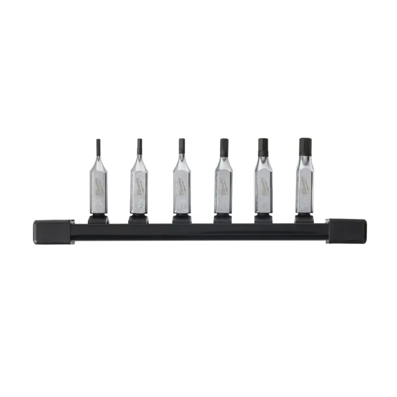 Milwaukee 4932480566 6-delige Bitset 1/4" FOUR FLAT inbus | Goed beoordeeld