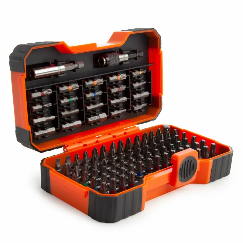 Bahco 59/S100BC 100-Delige Bitset - Gleuf-, Phillips, Pozidriv, Hexagon, Robertson en Torx - Laatste kans