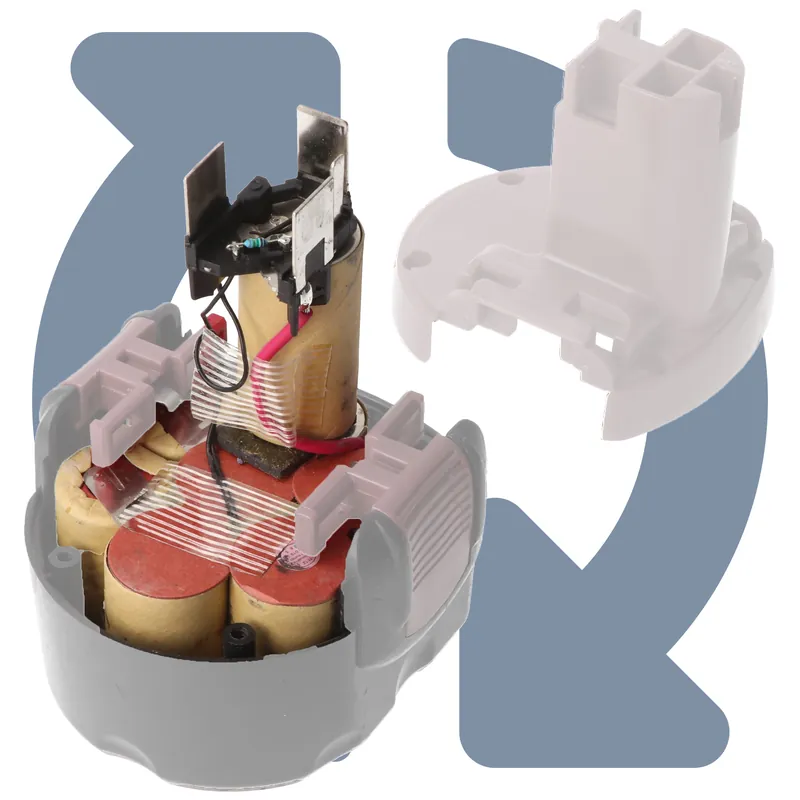 Batterij reparatie, montage van uw AkkuPack 18.0 volt, 2000mAh | Online kopen