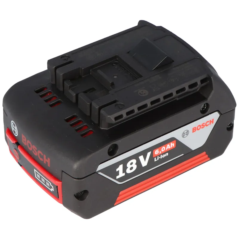 6000mAh originele Bosch GSR 18 V-LI batterij 2607336815, 2607337263, 1600A004ZN met 18 volt en 6Ah | Eenvoudig retourneren