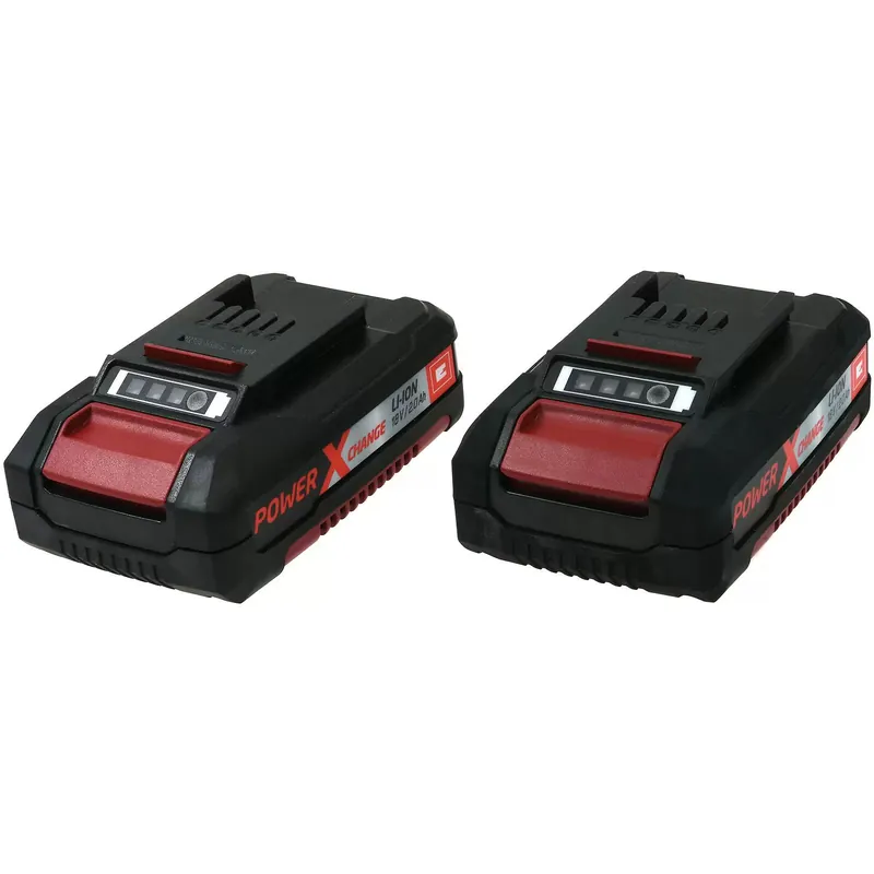 2x Einhell Power X-Change Li-Ion 18V 2,5Ah voor Power X-Change apparaten origineel | Profiteer nu