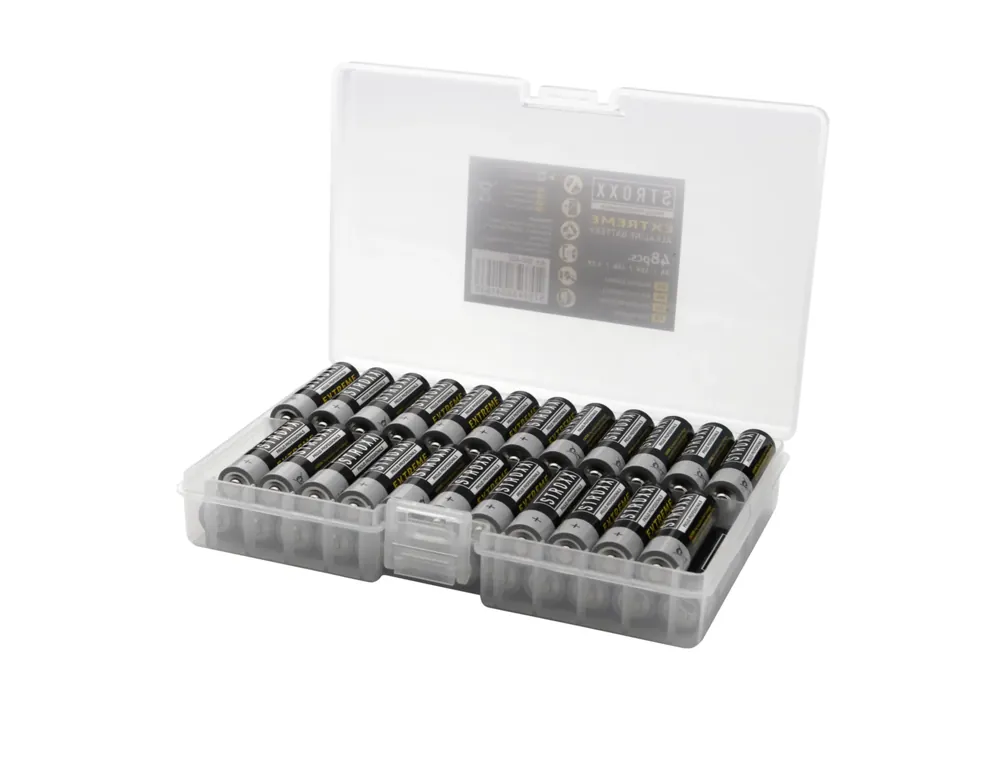 STROXX AA-batterijen (Extreme Alkaline LR6, 1,5V, 48 stuks) - Laatste kans