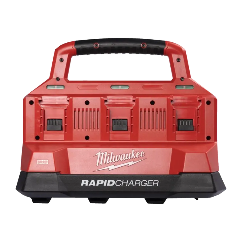 Goed beoordeeld | Milwaukee M18 PC6 EU Lader (6 accu’s, PACKOUT compatibel)