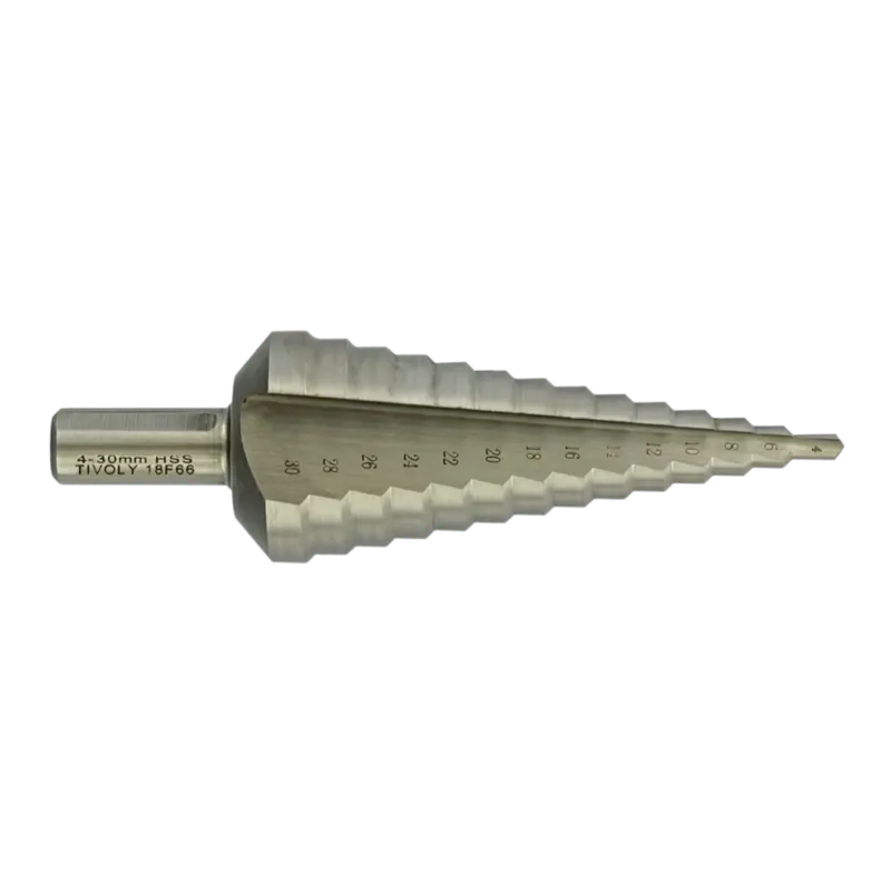 Nieuw binnengekomen | Tivoly C0911448620430 trapboor (HSS, 4-30 mm, 100 mm)