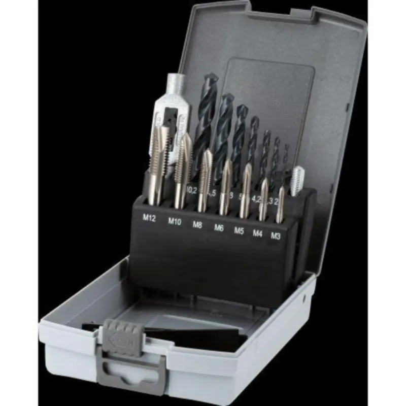 Meest verkocht - International tools Set machinetappen (M3-M12) en boren (2.5-10.2 mm)