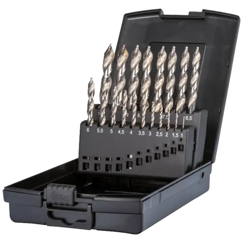 Phantom 11.443 Metaalborenset (1-10 mm, HSS, DIN 338) | Prijs verlaagd