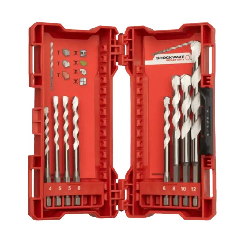 Korting | Milwaukee Multimateriaal borenset (8 stuks)