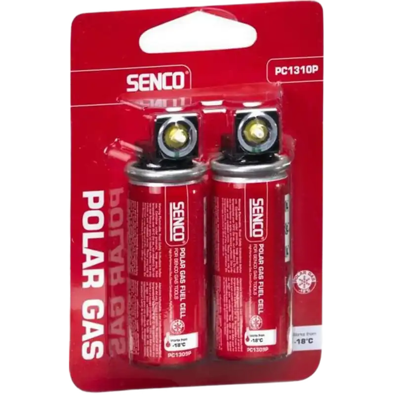 Klaar voor verzending | Senco PC1310P Gaspatroon (18 g, blister 2 stuks)