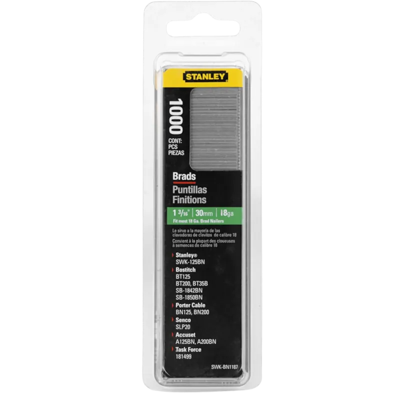 Extra korting | Stanley 1-SWKBN1187T nagels (30 mm, type J, staal)