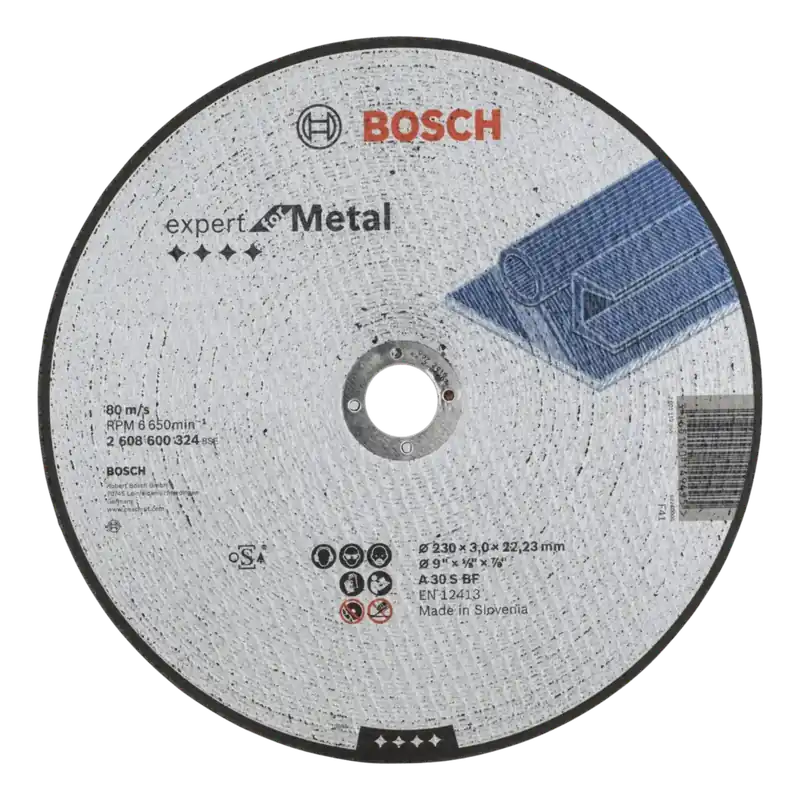 Extra korting - Bosch slijpschijf metaal (230 mm, 3 mm, 22,23 mm)