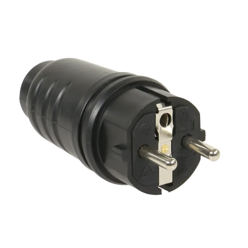 STROXX Rubber stekker mannelijk (230 V, 16 A) - Snelle levering
