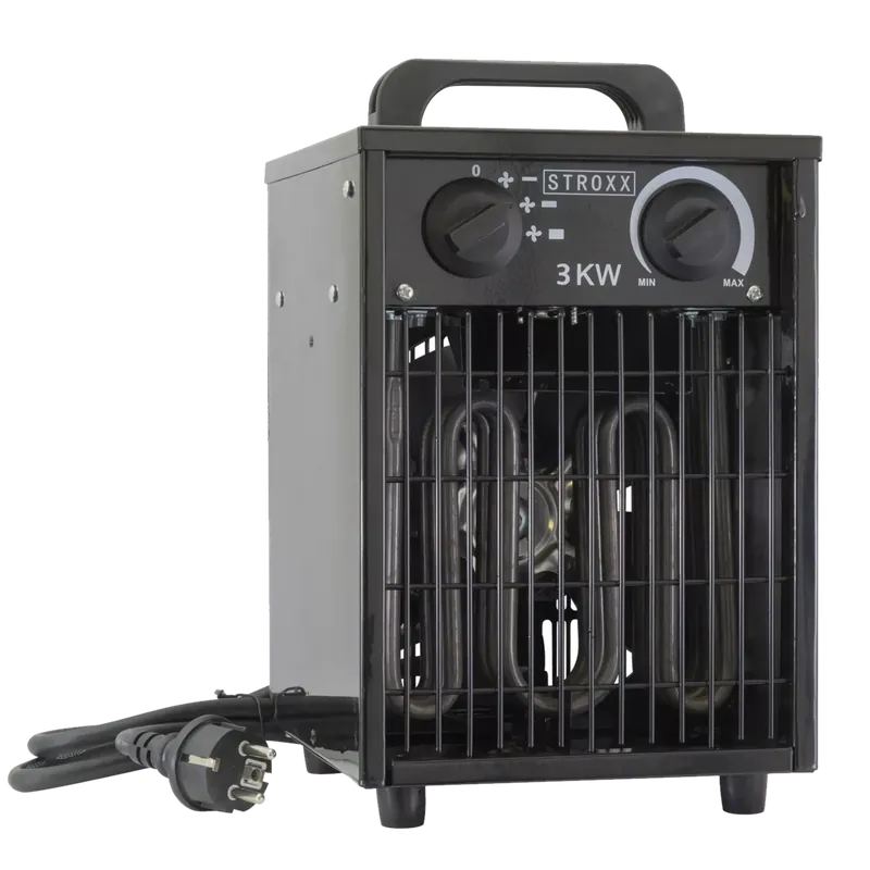 Eenvoudig retourneren | STROXX Ventilatorkachel (3 kW, 220 V, IP24)