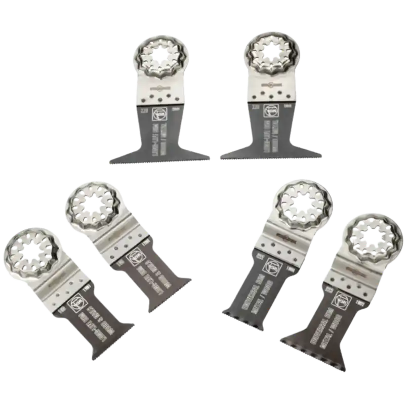 Korting | Fein Best of E-Cut Starlock zaagbladenset (6-delig, hout en metaal)