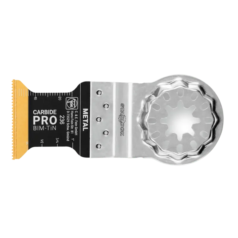 Fein Multitoolzaagblad Starlock E-Cut Carbide Pro (32 mm, zaagdiepte 35 mm) | Wees er snel bij